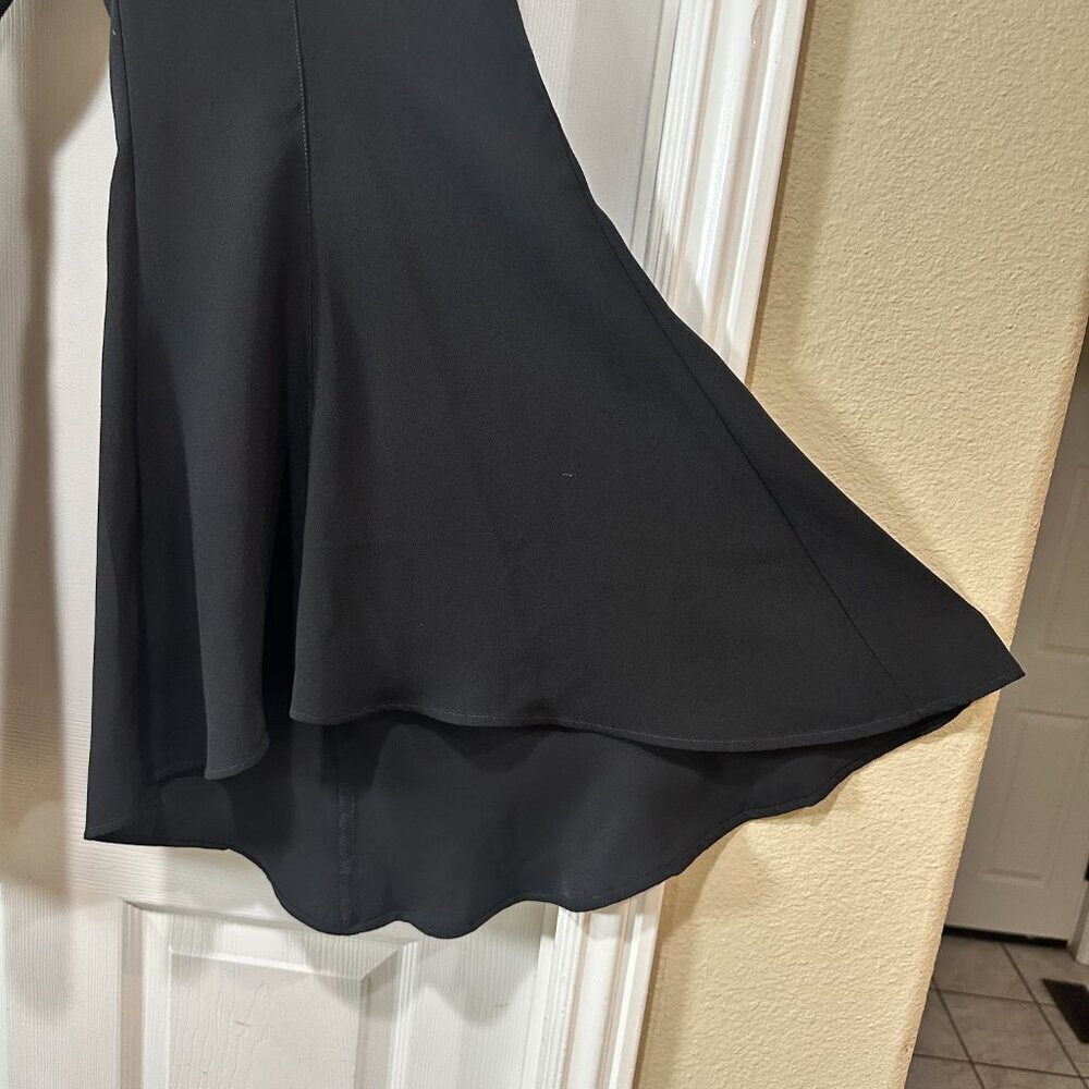 ANTHROPOLOGIE New NWT Flutter Flare Trousers Pants Black Size 10 - Picture 4 of 10